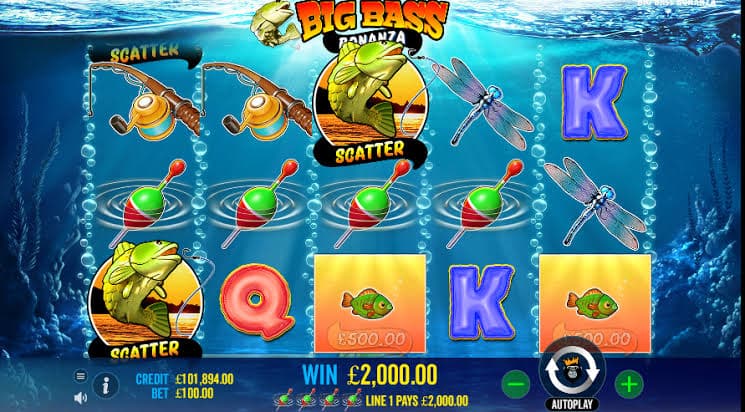 Slot Big Bass Bonanza Pragmatic Play