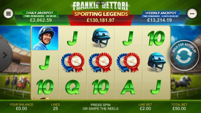 Permainan Slot Unik – Frankie Dettori Playtech