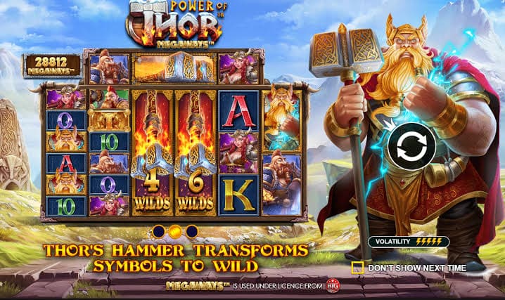 Permainan Slot Power of Thor Megaways Pragmatic Play