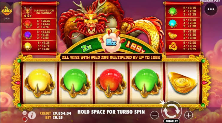 Permainan Slot Lucky Dragon Ball Pragmatic Play