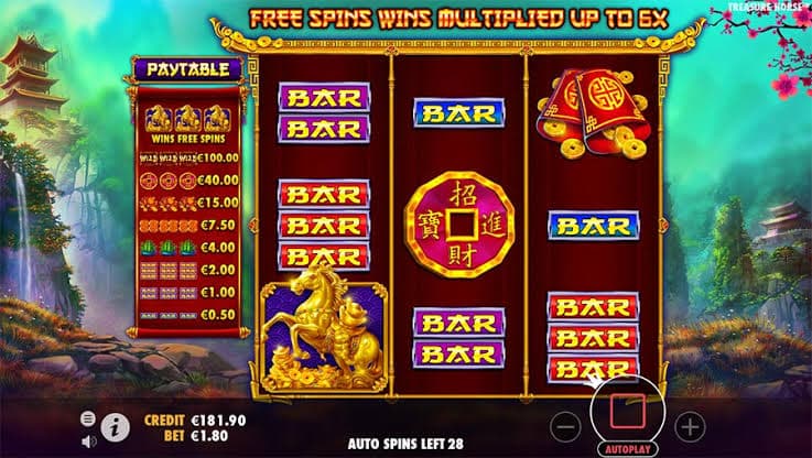 Mengambil Tema Lembah Berkabut – Slot Treasure Horse