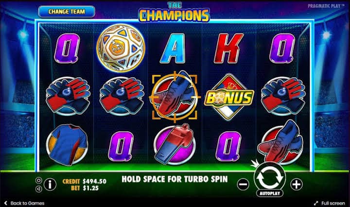 Slot The Champions