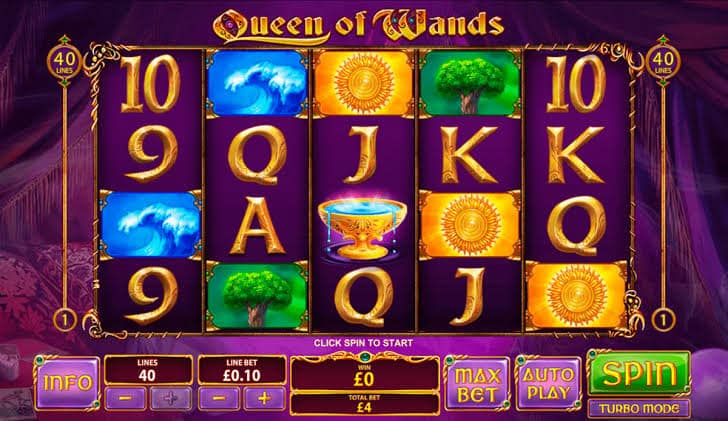 Keberuntungan Akan Datang di Slot Queen of Wands!