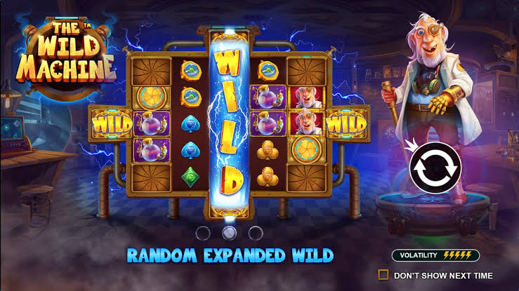 Bantuan Penelitian Ilmuwan Gila! - Slot The Wild Machine